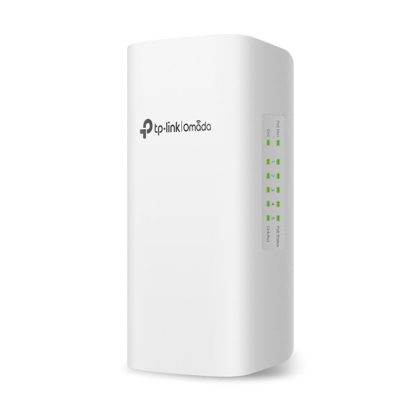 TP-Link Omada SG2005P-PD – Verwalteter L2/L2+ Switch – 4× 10G, PoE++ 64 W/Port, Desktop