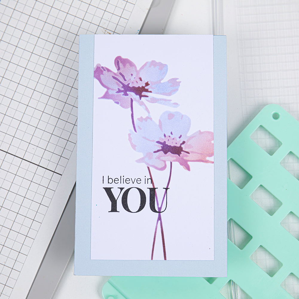 Sizzix Schablone – Blume – 150 × 150 mm