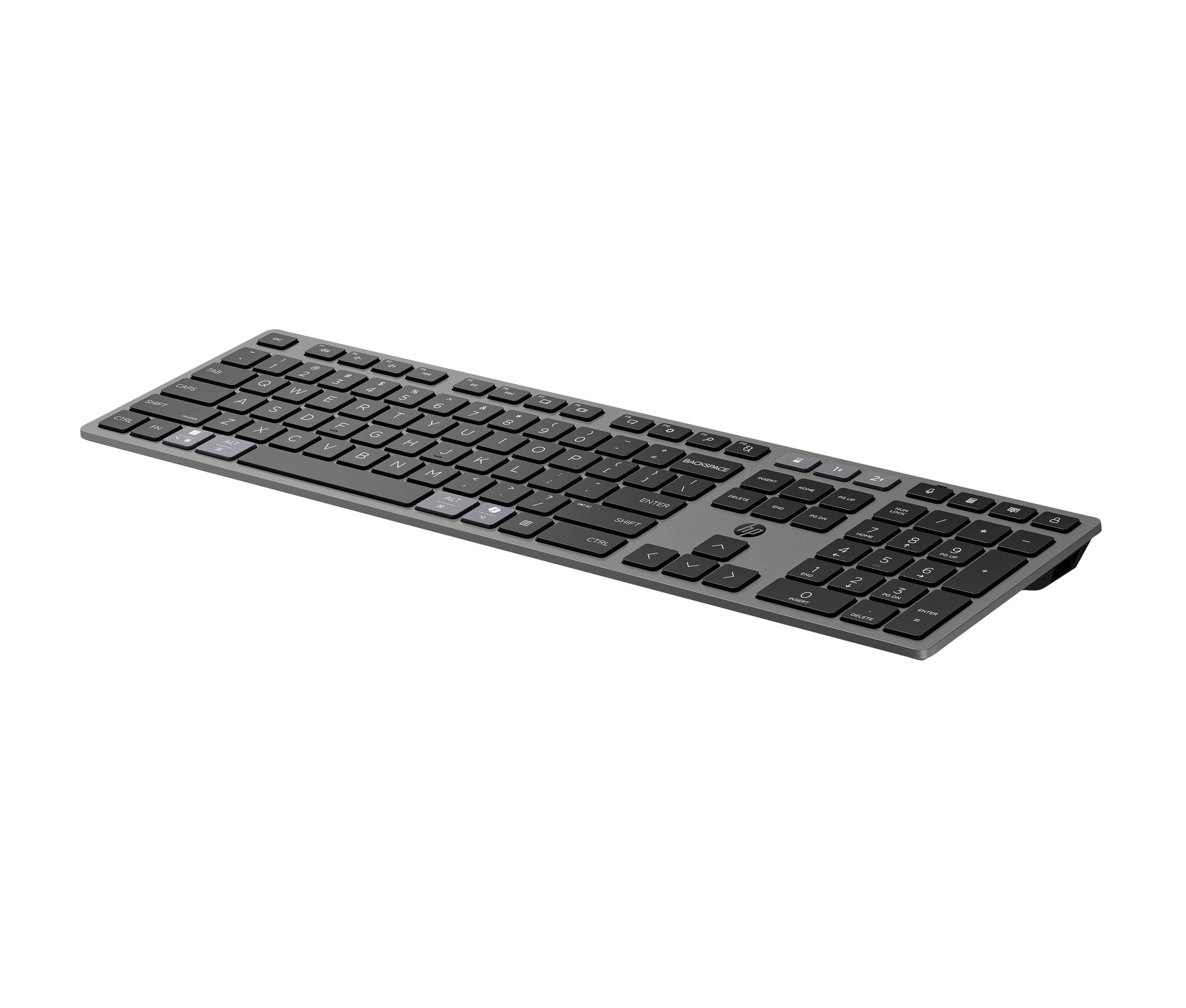 HP 720 – Tastatur – Bluetooth – USB‑A – Multi‑Device, Wiederaufladbar, Leise Tasten – Schwarz