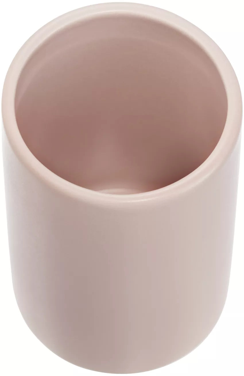 Diaqua Zahnputzbecher Zylo – Ø7,2×11 cm, Keramik, Beige
