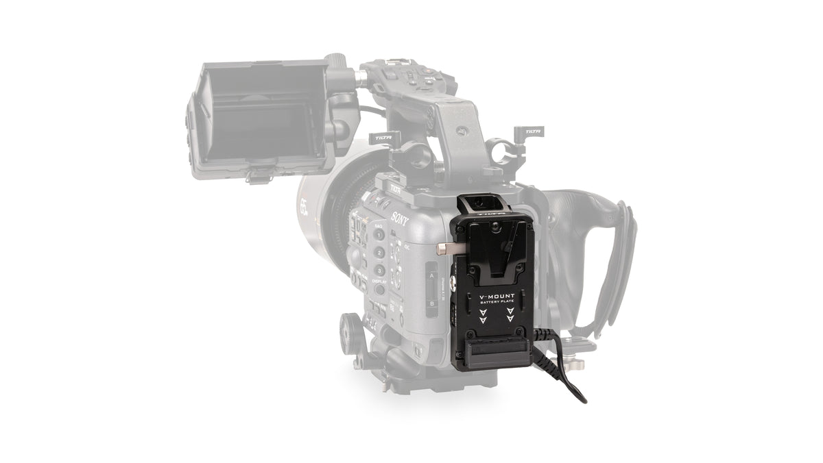 Tilta ES-T20-BTP-V Batterie-Platte – für Sony FX6 – Schwarz