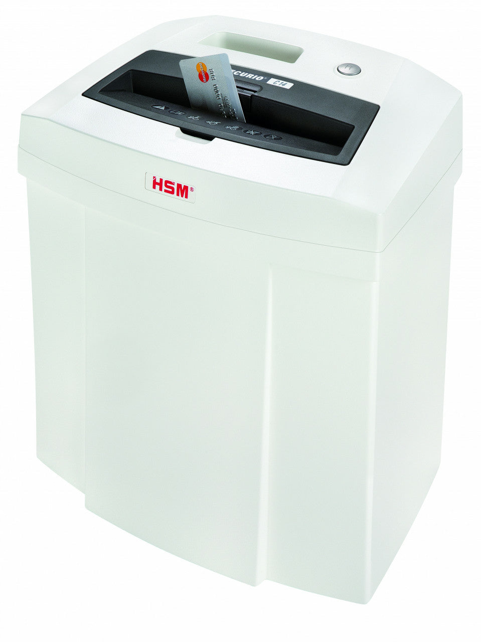 HSM Securio AV C14 – Aktenvernichter, DIN P-4, Partikelschnitt 4 × 25 mm, 6 Blatt, 20 l