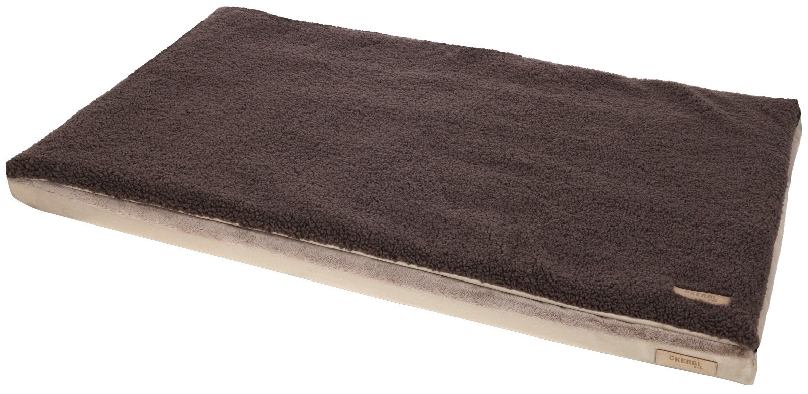 Kerbl Wohndecke – Baumwolle, Polyester, Beige/Braun – 100 × 65 cm