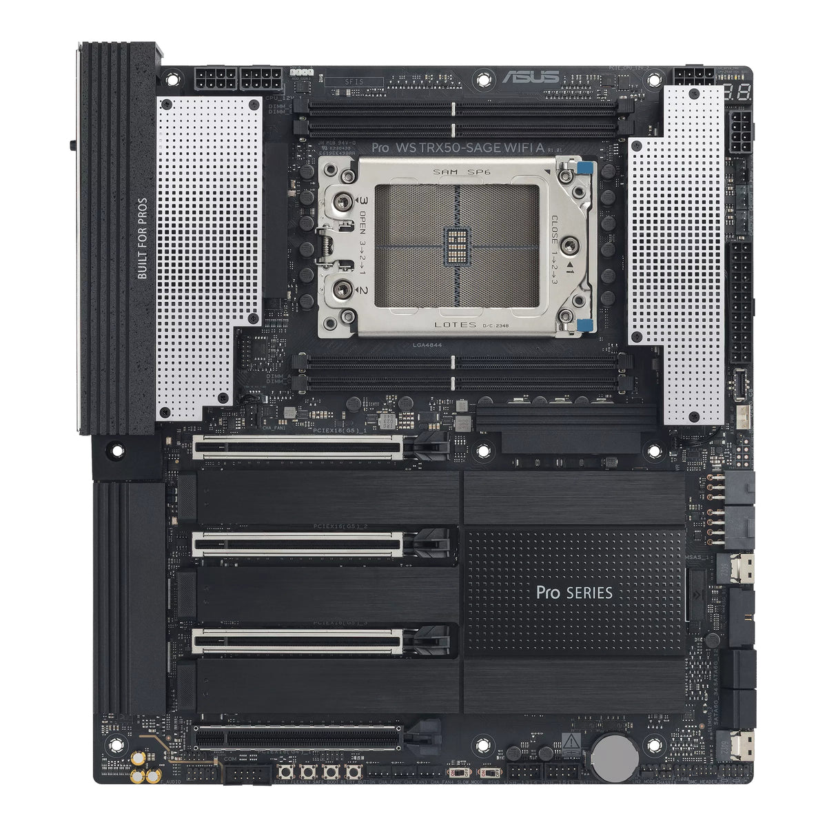ASUS PRO WS TRX50-SAGE WIFI A – Mainboard – sTR5, TRX50, CEB, DDR5, für Ryzen Threadripper 7000/PRO 7000