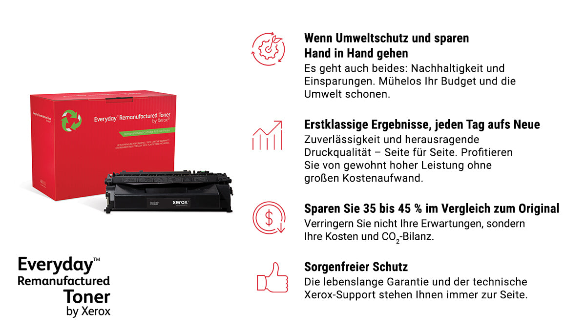 Xerox EVERYDAY – Toner C-EXV47 (8516B002) – Schwarz
