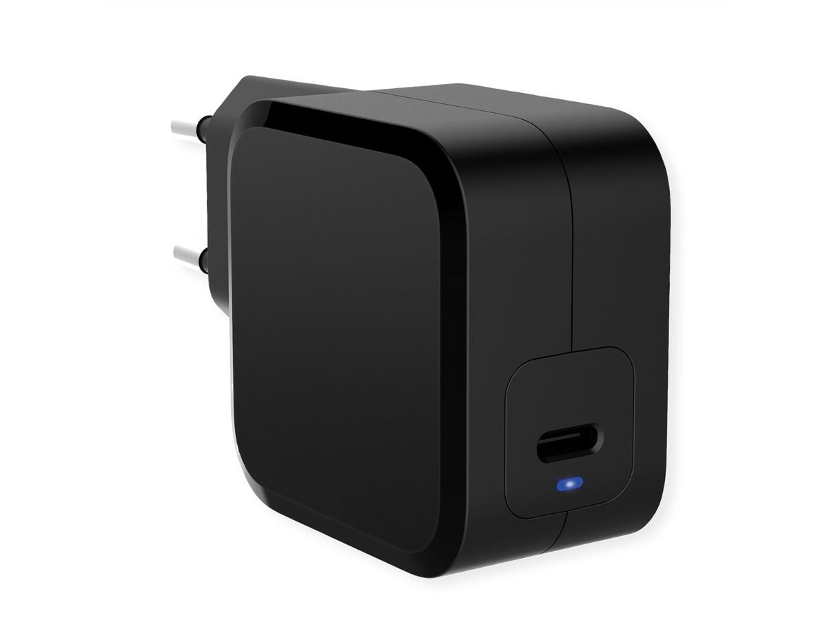 VALUE USB-Ladegerät 45 W – USB-C×1 – PD – EU-Stecker (Typ C)