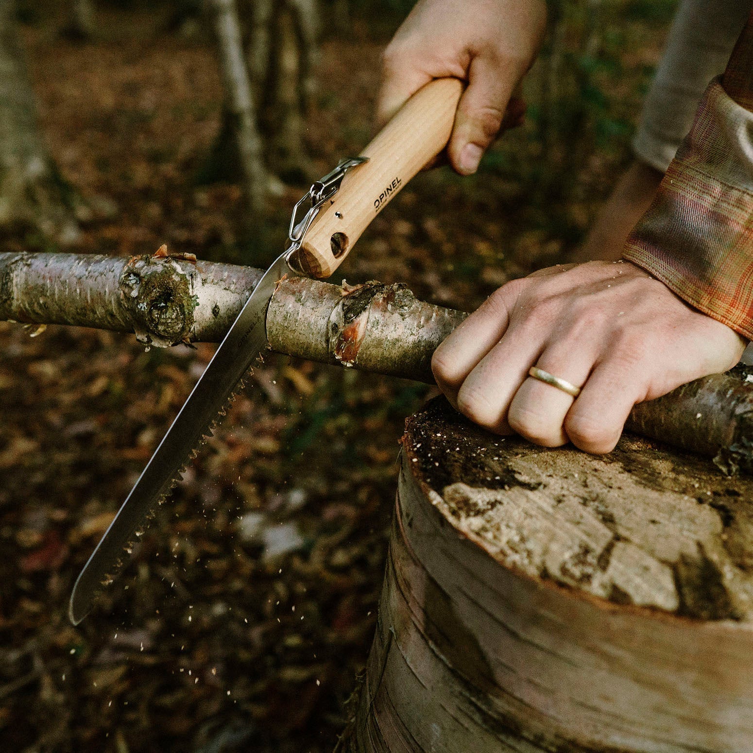 Opinel Klappsäge Nr. 18 – 20,3 cm, faltbar, für Holz