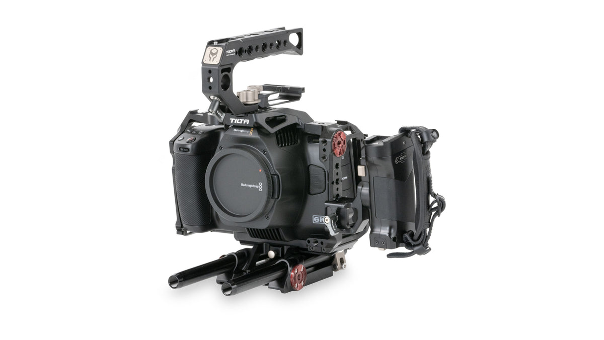 Tilta Advanced Kit Kamera-Cage – für Blackmagic Pocket Cinema Camera 6K Pro, 6K G2 – Schwarz