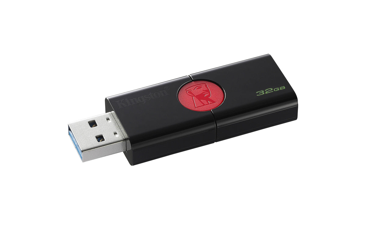 Kingston Technology Kingston DataTraveler 106 – 32 GB, USB 3.2 Gen 1 (USB 3.1 Gen 1), 100 MB/s, für Windows, Mac, Linux