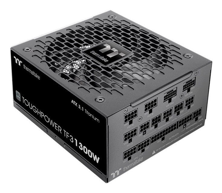 Thermaltake Toughpower TF3 1300 W ATX Netzteil 80 PLUS Titanium – Vollmodular, ATX 3.1, 12VHPWR×2 – PCIe 6+2-Pin