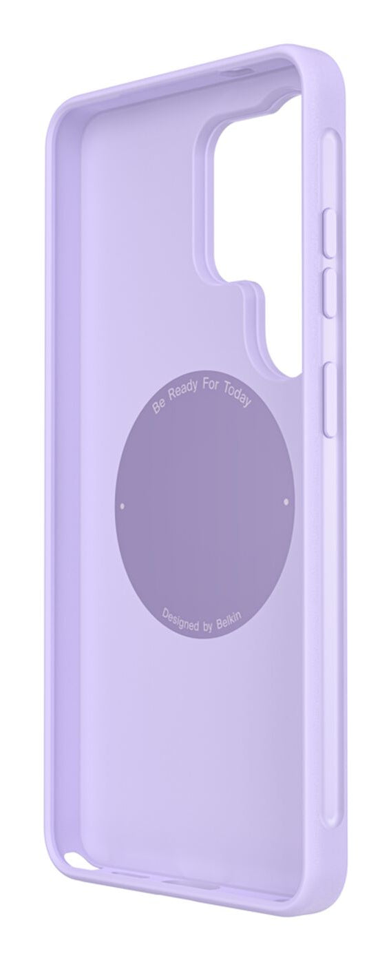 Belkin Backcover – für Samsung Galaxy S26 Ultra, MagSafe, Recycling-Kunststoff, Lavendel, bis 4 m sturzsicher
