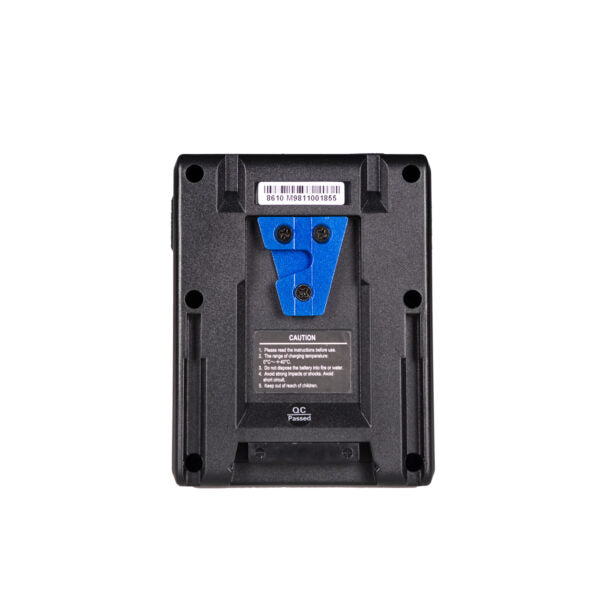 Fxlion Square BP-M98 V-Mount Akku – 6600 mAh (98 Wh), 14,8 V, 7 A – für Camcorder