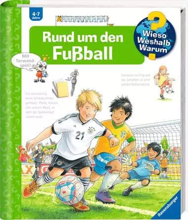 Ravensburger Buch – Wieso? Weshalb? Warum? – Rund um den Fussball (Band 35), Hardcover, 16 Seiten