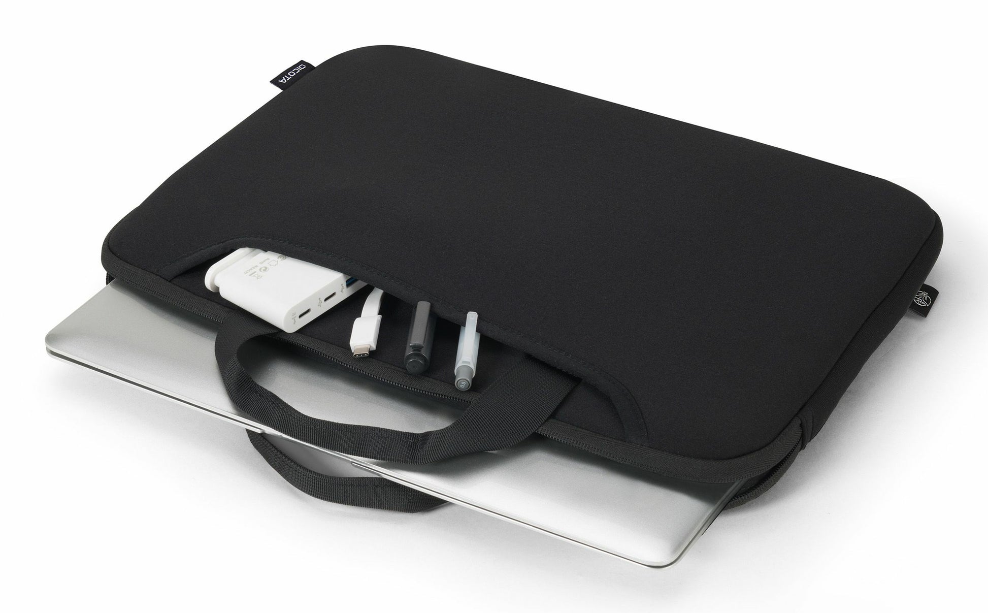 DICOTA Notebook-Schutzhülle bis 16" – Schwarz