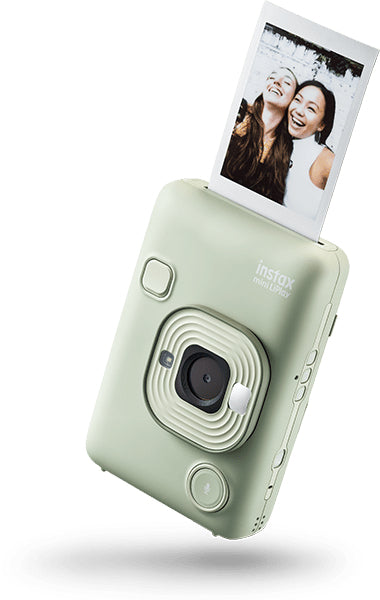 Fujifilm Instax mini LiPlay – Hybrid-Sofortbildkamera Instax Mini, grün