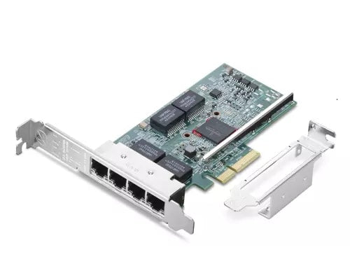 Lenovo Broadcom BCM5719-4P Gigabit-Karte – PCIe, 4× RJ-45, für ThinkStation