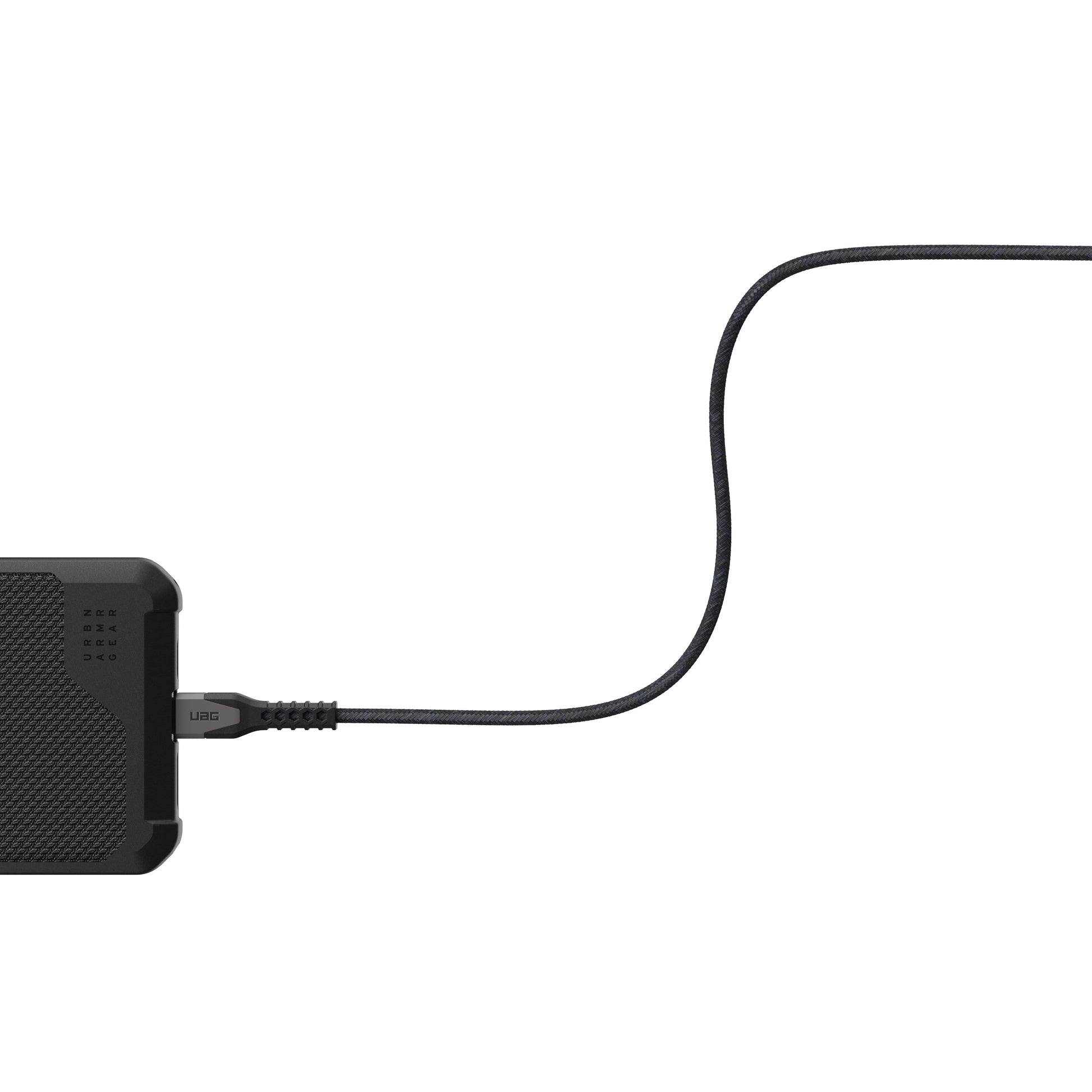 Urban Armor Gear UAG – USB-Kabel – USB-C auf USB-C – USB 2.0 (480 Mbit/s) – 1,5 m – PD 60 W – Schwarz/Grau