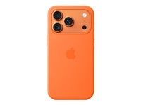 Apple Backcover – für Apple iPhone 17 Pro, MagSafe, Silikon, Orange