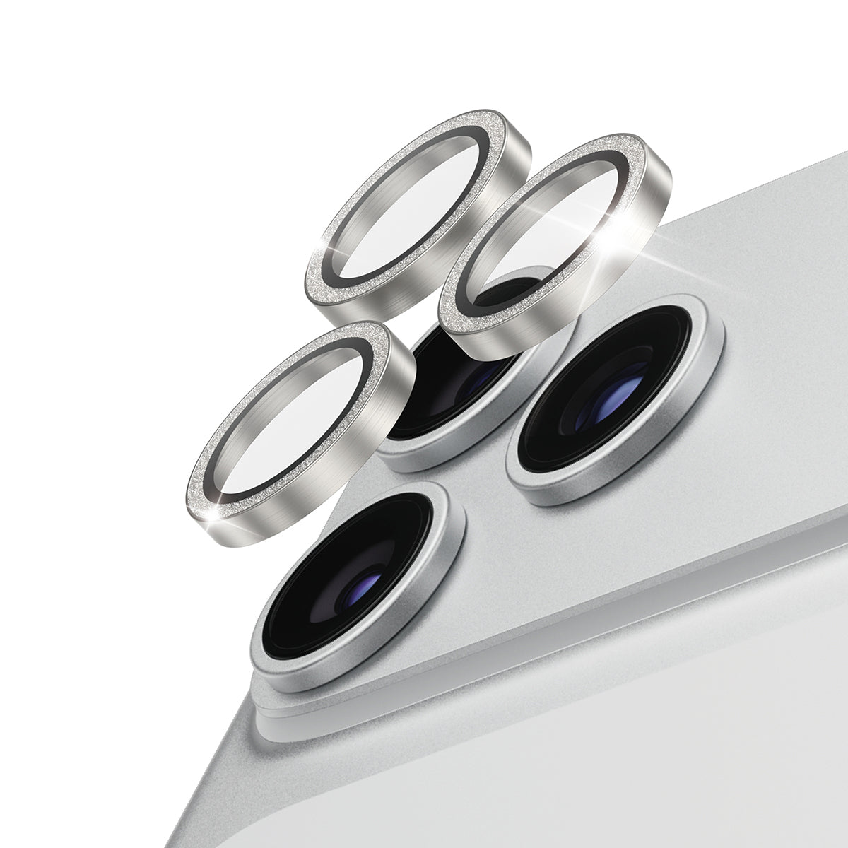 PanzerGlass Kameralinsenschutz – für iPhone 18 Pro/18 Pro Max – Silber