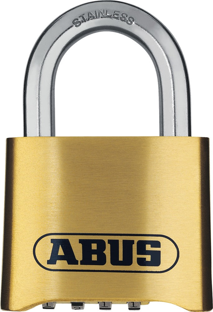 ABUS 180IB/50 B/DFNLI Mechanisches Vorhängeschloss – Messingkorpus, Bügel 26×25 mm, Ø8 mm, Sicherheitsstufe 5