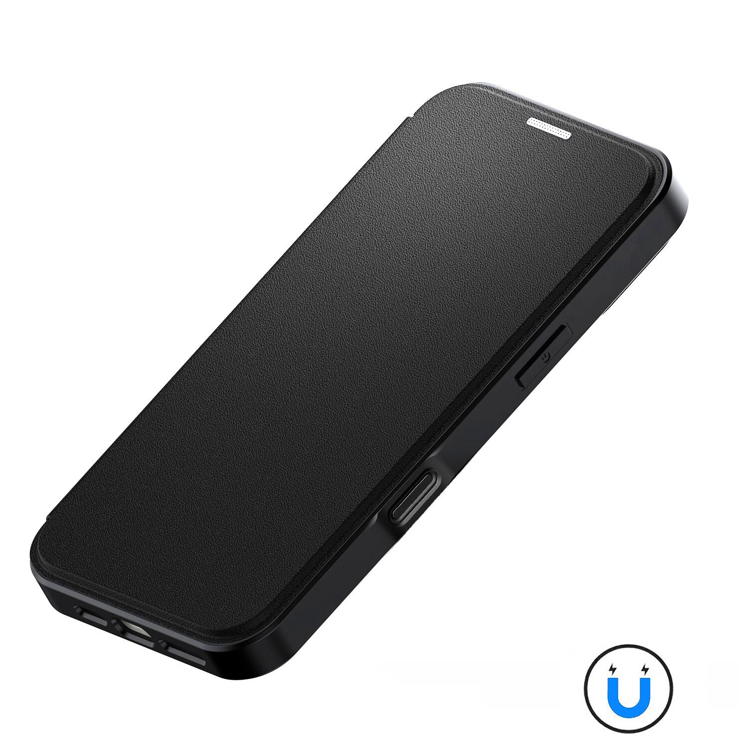 4smarts Urban Pro Folio – für Apple iPhone 17 Pro Max, MagSafe, mit Kartenfach, PU, Schwarz