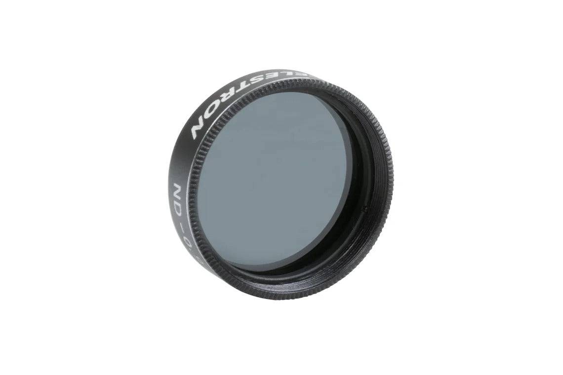 Celestron 94105 Neutraldichtefilter 1,25" – Aluminium, Ø 31 mm, Schwarz