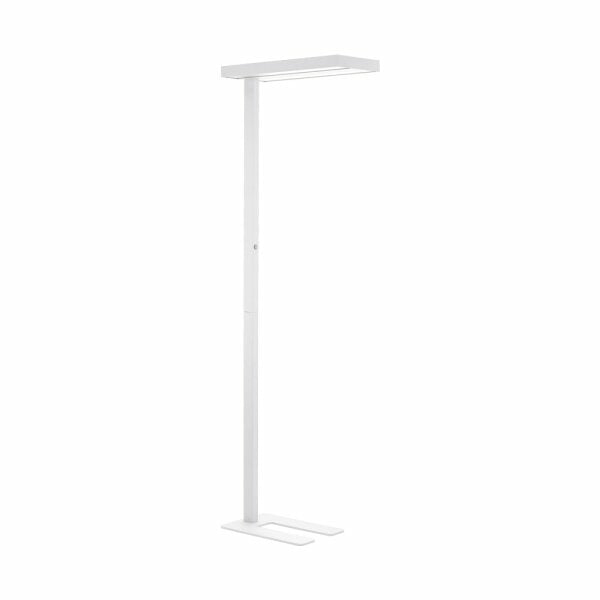 EGLO Garabella Stehleuchte – 196 cm, 10500 lm, 72 W, 4000 K, dimmbar, Sensor, weiss