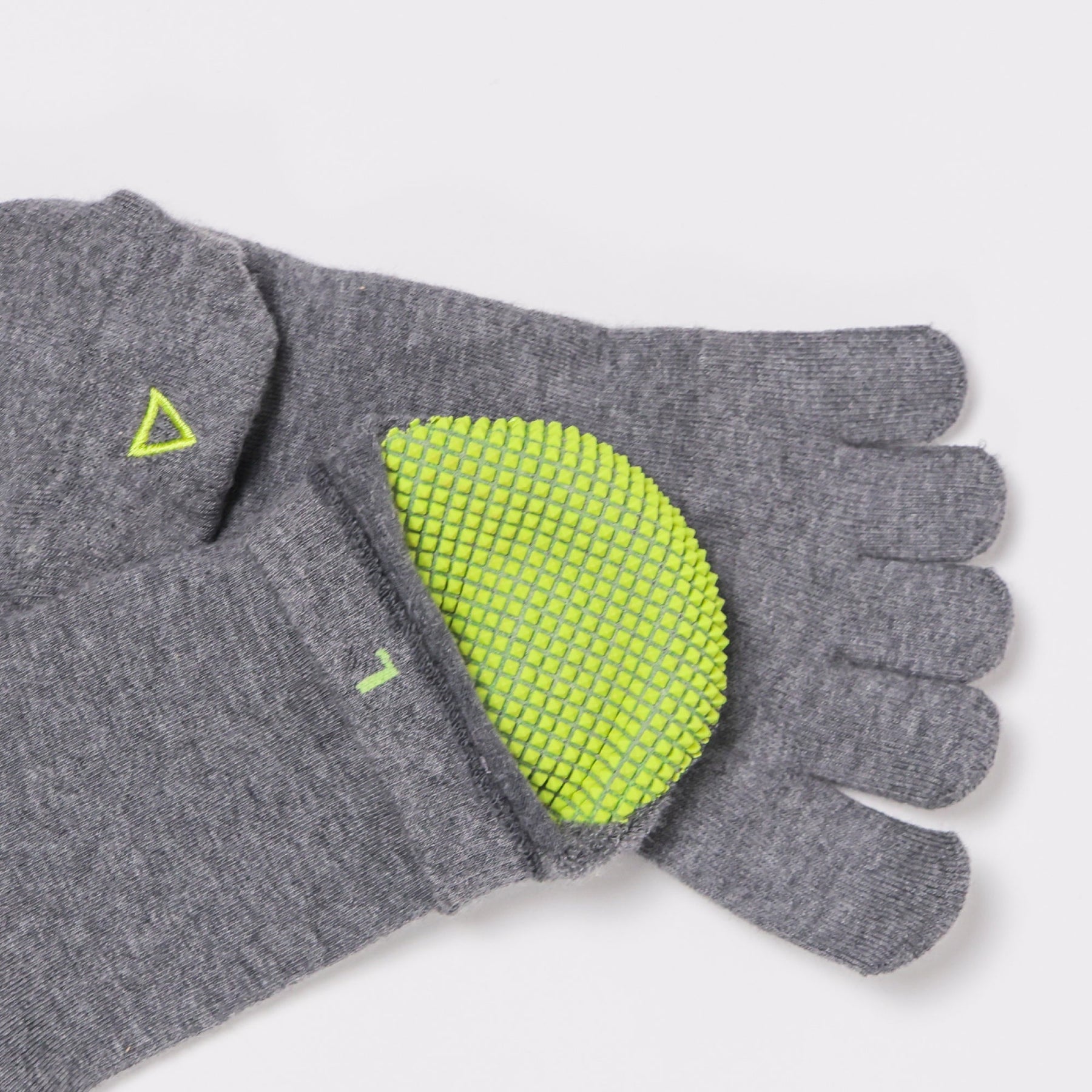 NABOSO Toe Socks – M – Grau, Baumwolle, Polyester, Elastan