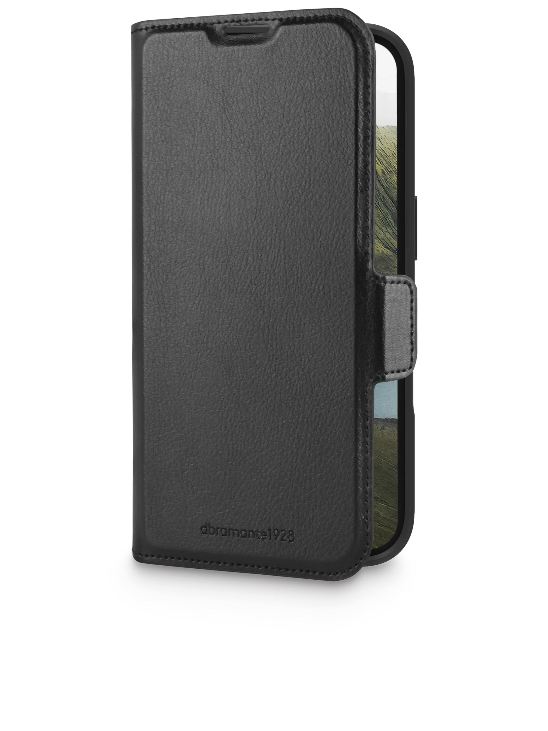 dbramante1928 Oslo Pro Wallethülle – für Samsung Galaxy S24 FE, PU, Magnetverschluss, recyceltes Material