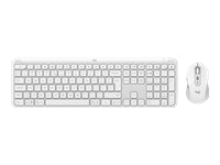 Logitech Signature Slim Combo MK950 – Tastatur, US-Layout (EN), Weiss