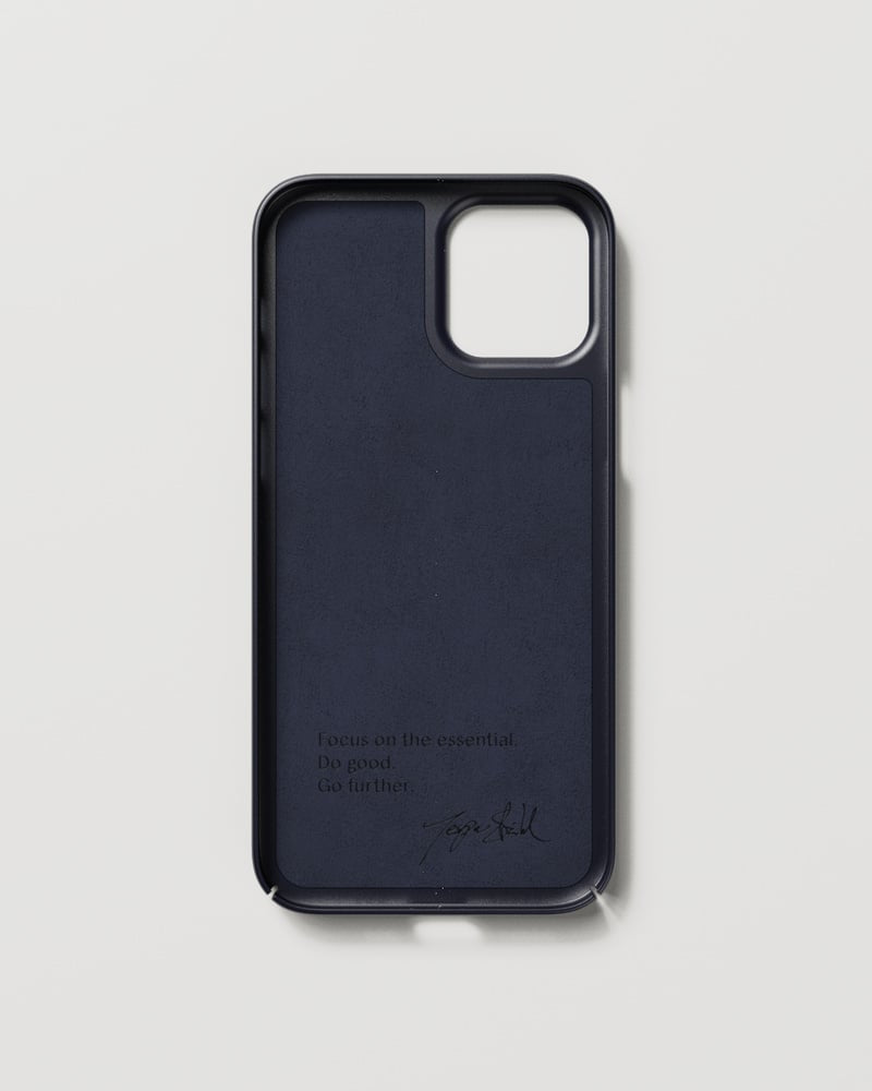 Nudient – Backcover – für Apple iPhone 12 Pro – Midwinter Blue – MagSafe-kompatibel