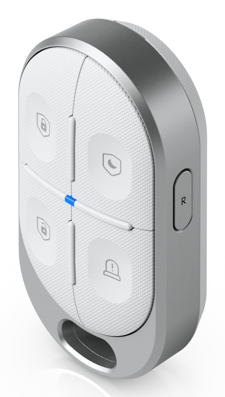 Ubiquiti SuperLink Schlüsselanhänger – Fernbedienung – 6 Tasten, CR2450, 2'000 m Reichweite – für SuperLink Gateway