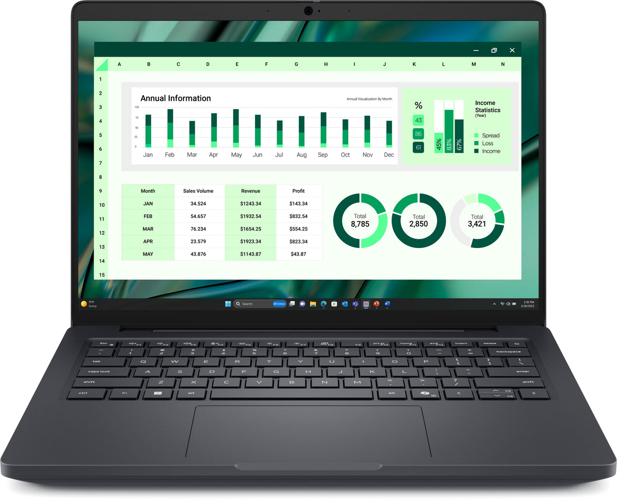 Dell Pro Max 14 – 14" WUXGA, Core Ultra 7 265H, 16 GB, 512 GB SSD, Win 11 Pro