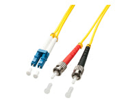 Lindy LWL-Patchkabel – LC–ST, Single-Mode, 1 m