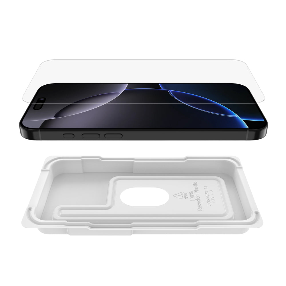 Belkin Displayschutz – für Apple iPhone 16 Pro Max – Gehärtetes Glas