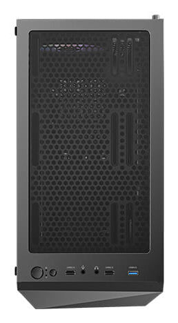 Antec AX61 Elite – PC-Gehäuse (Midi-Tower) – für ATX, micro ATX, ITX, Schwarz
