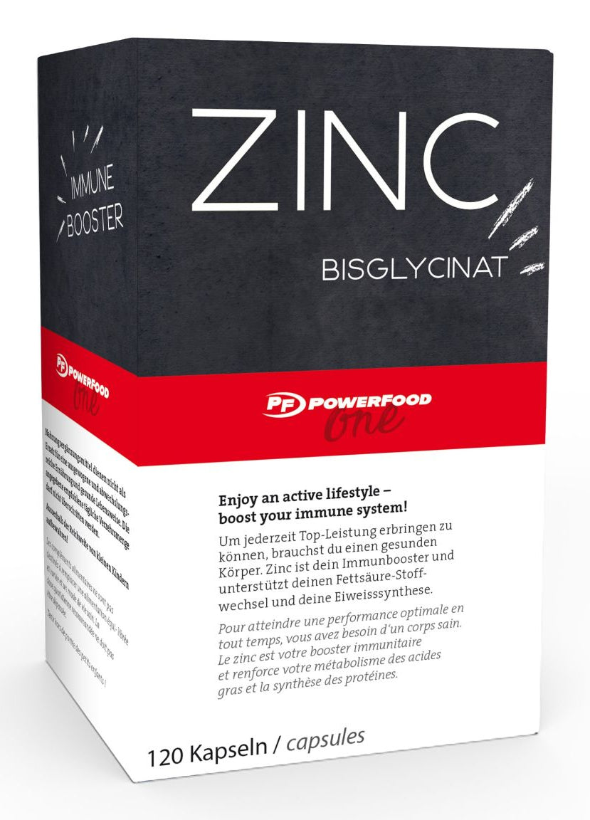 PowerFood Zinkbisglycinat Kapseln – vegan – 60 g