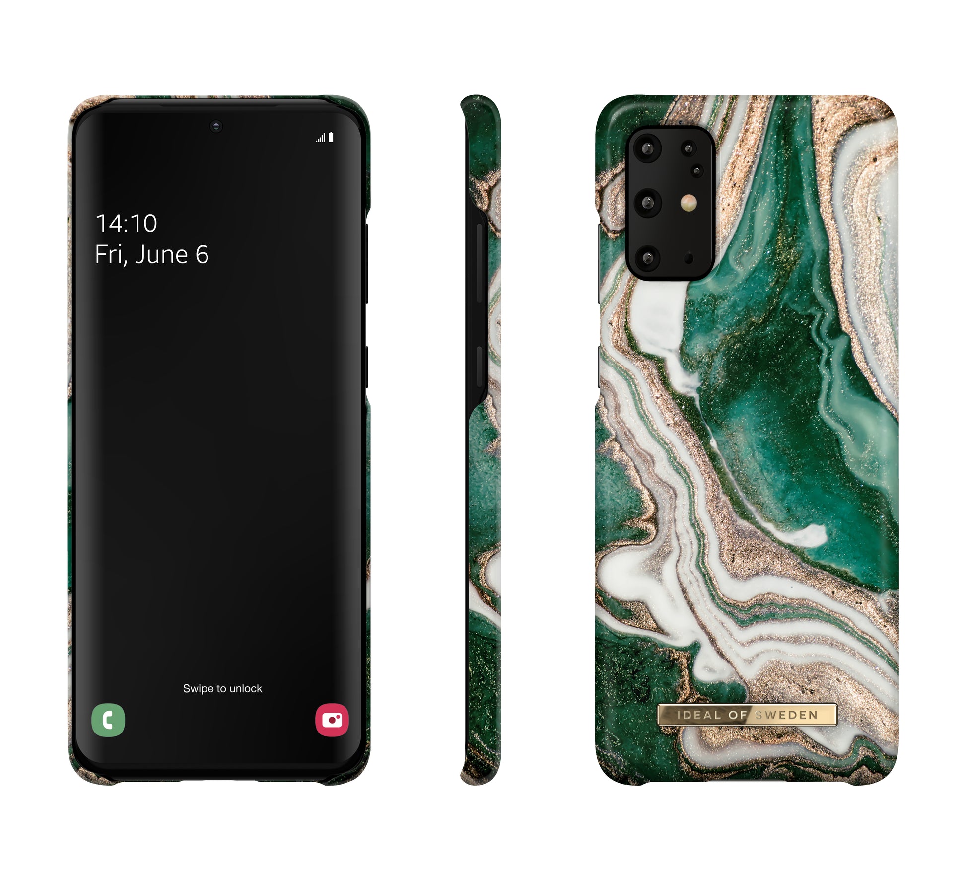 Ideal of Sweden – Backcover – für Samsung Galaxy S20+ – Golden Jade Marble – PC