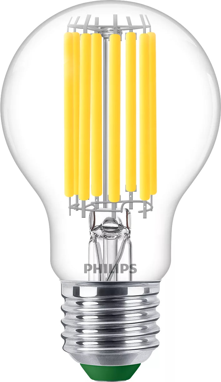 Philips by Signify Philips LED-Leuchtmittel E27 A-Form – Neutralweiss 4000 K, 1535 lm, 7,3 W – 1 Stk. – Klar, Glas