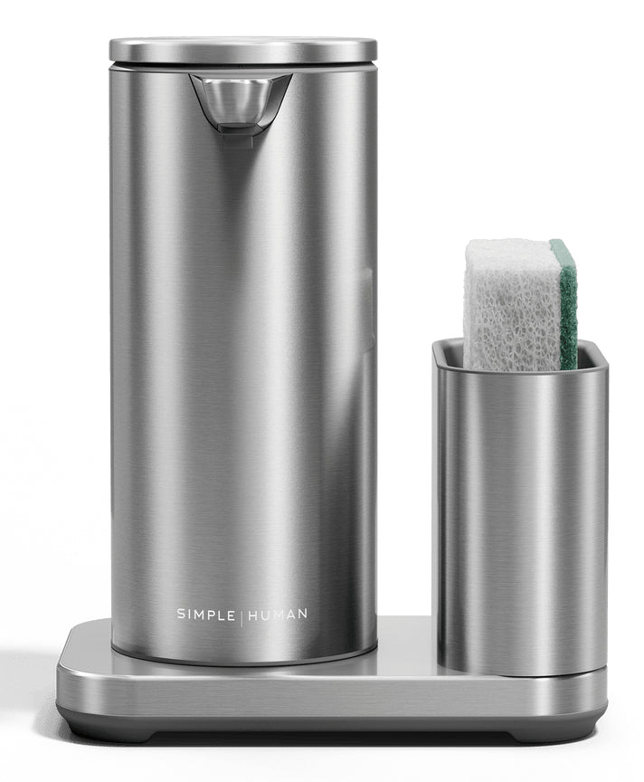 Simplehuman ST1086 automatischer Seifenspender – Tisch – Edelstahl, Silber