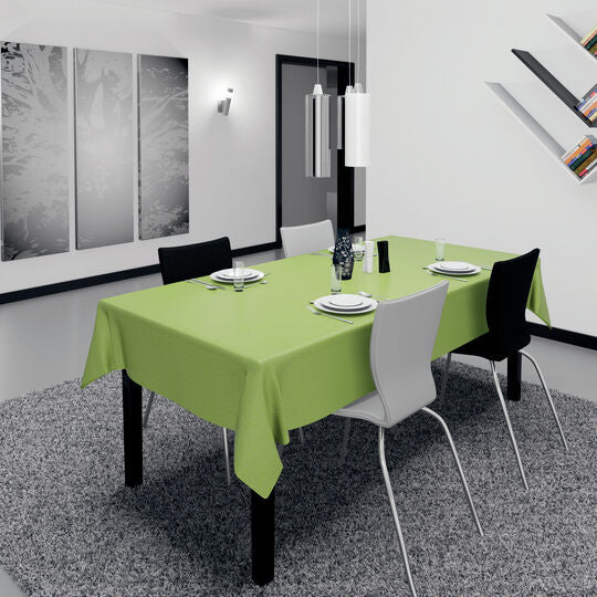 d-c-fix Runde Tischdecke – Ø 150 cm, Polypropylen (PP), Hellgrün