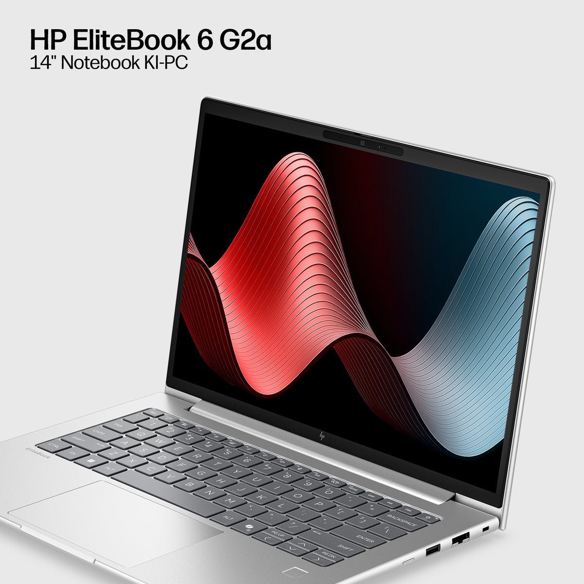 HP EliteBook 6 G2A 14 Ai – 14" WUXGA, Ryzen 5 230, 16 GB, 512 GB SSD, Win 11 Pro