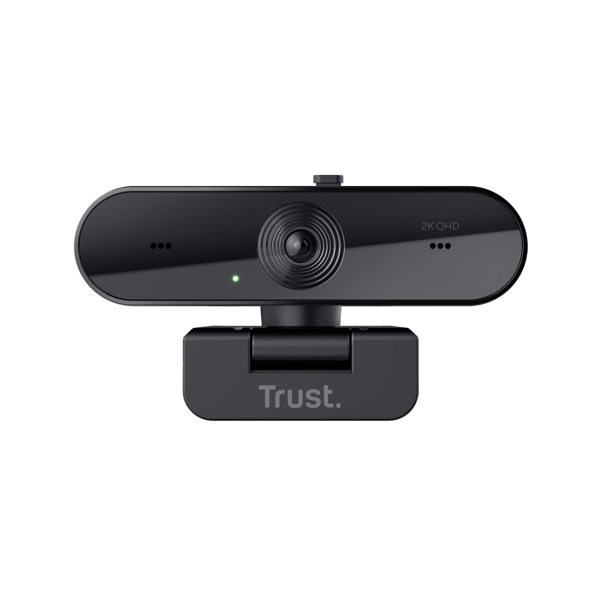 Trust Taxon – Webcam – 2K QHD, bis 30 fps, USB 2.0, Autofokus, Privacy-Shutter, 92° FOV, Schwarz