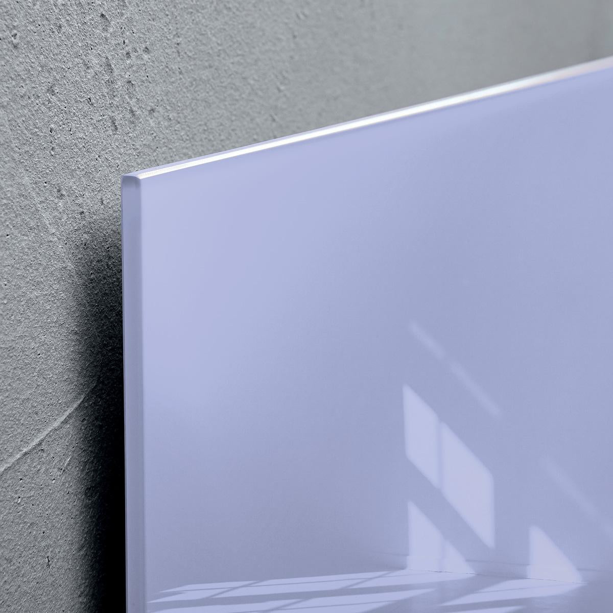 Sigel Whiteboard – 12 × 78 cm, Glas, magnetisch, Wandmontage, inkl. Magnete, Montagesatz