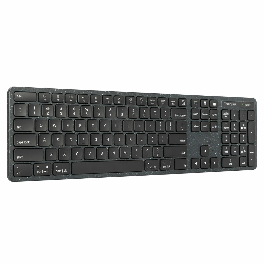 Targus ECOsmart – Tastatur – 100% – kabelgebunden – USB‑A – QWERTY (Nordic) – schwarz – antimikrobiell