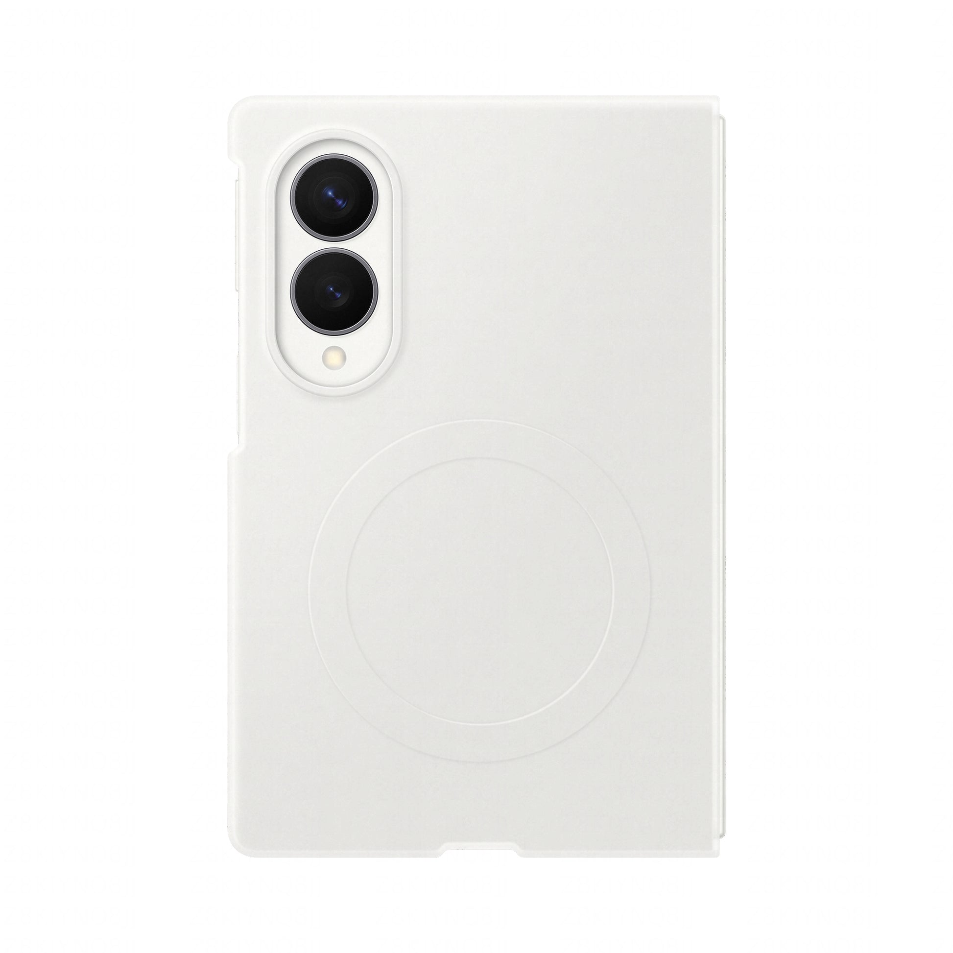 Samsung Backcover – für Samsung Z Fold8, Silikon, Weiss