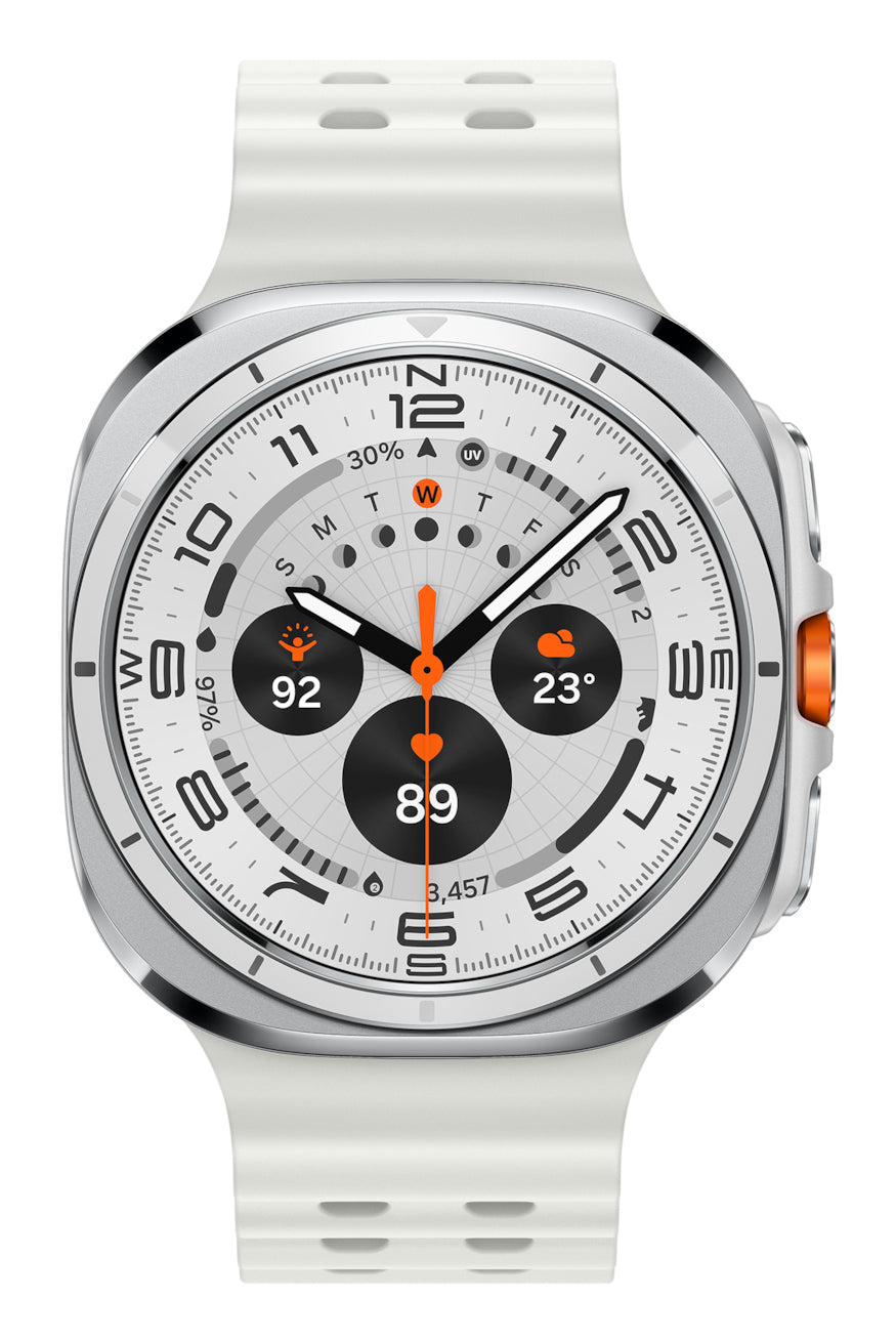 Samsung Galaxy Watch Ultra – Smartwatch – 47 mm, 1,5", LTE, AMOLED, Saphirglas, IP68, Titan Weiss