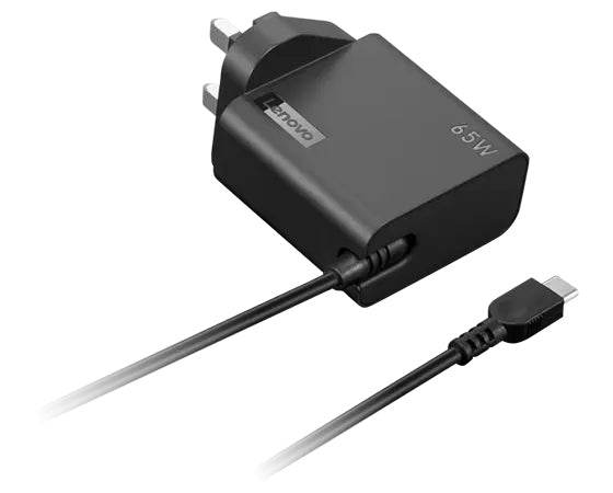 Lenovo USB-Wandladegerät 65 W – USB-C×1 – UK-Stecker (Typ G) – Schwarz