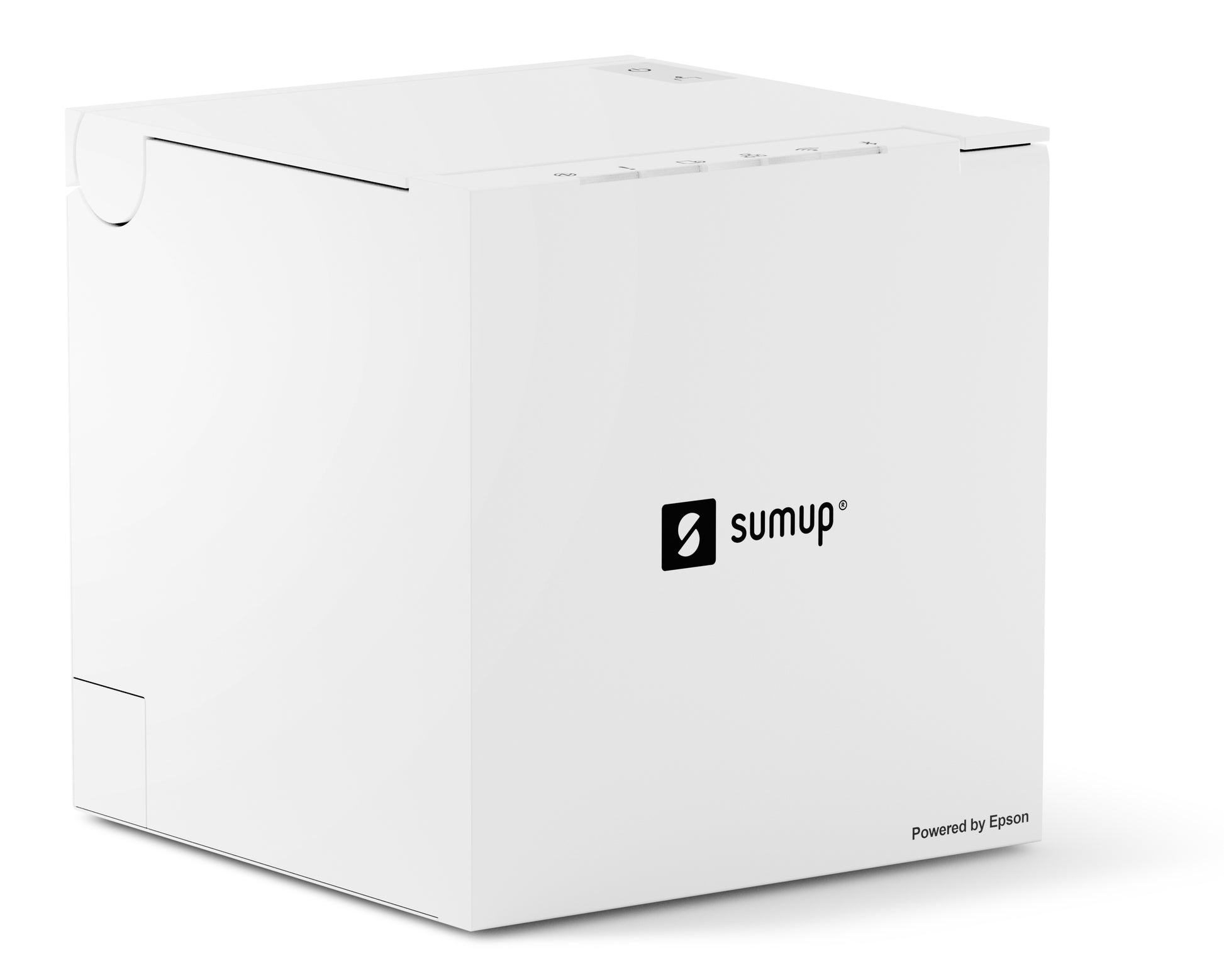 SumUp Epson TM-m30III – POS-Drucker, Thermodirekt, 58–80 mm, 300 mm/s, USB/Bluetooth/WLAN, Weiss