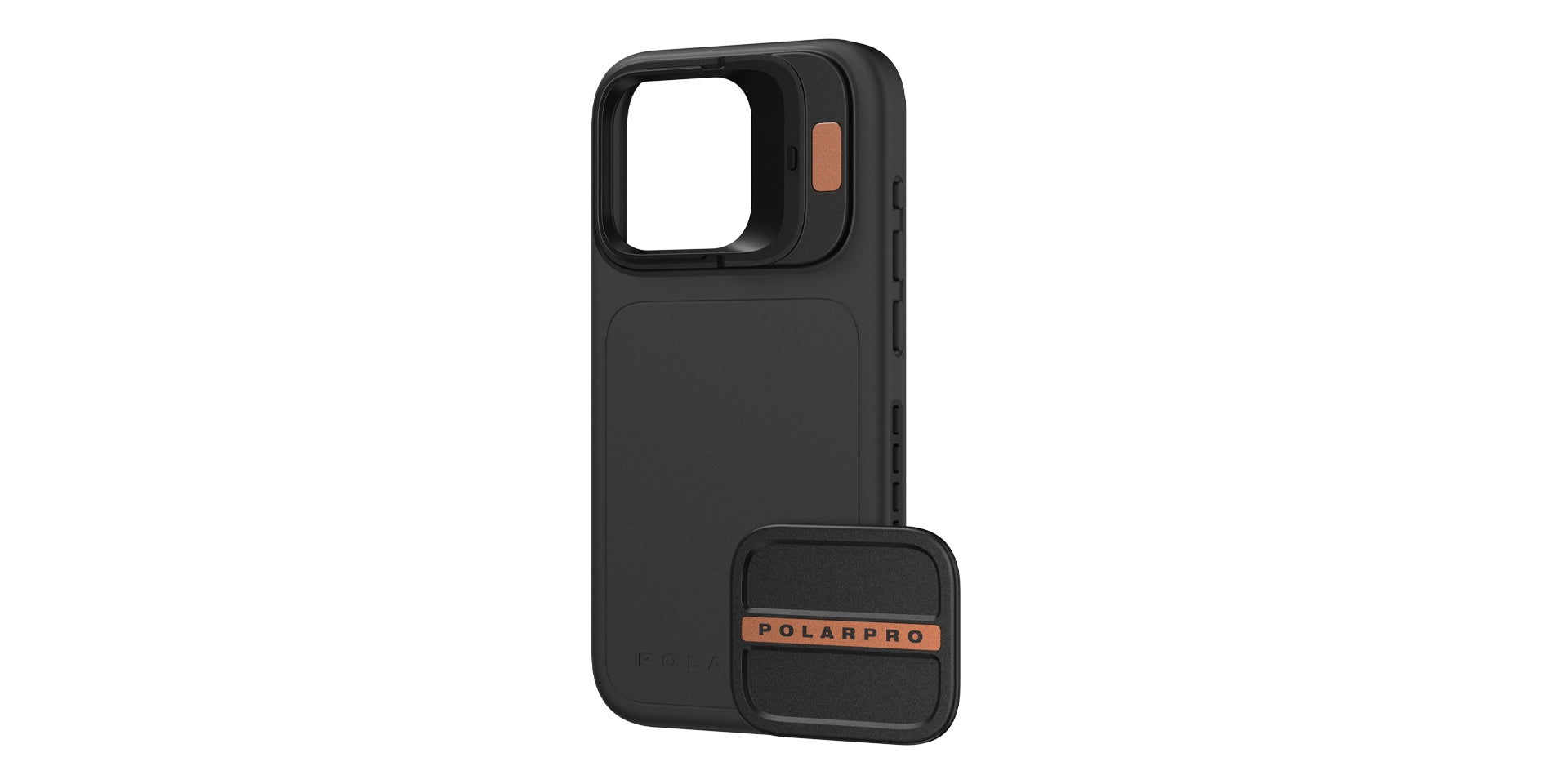 PolarPro Backcover – für Apple iPhone 15 Pro – schwarz
